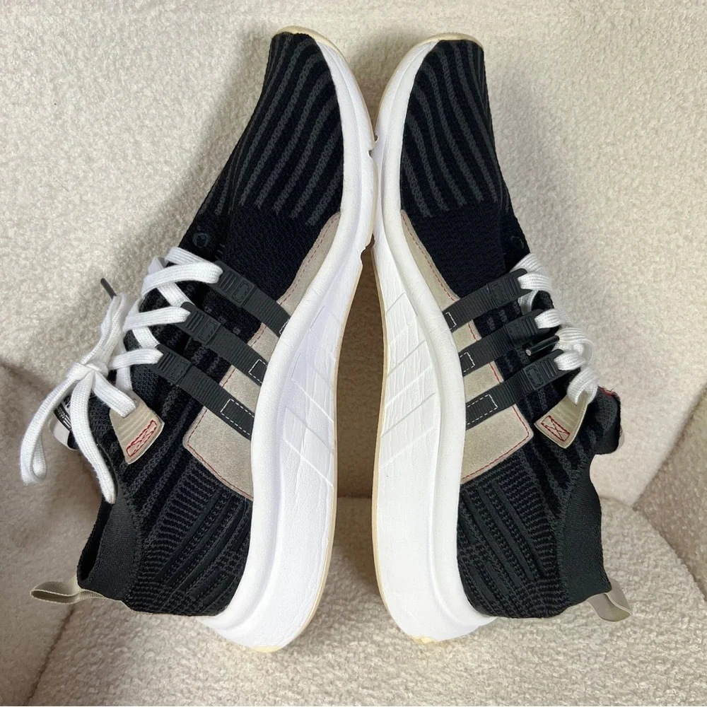 Adidas Men’s 13 Black Sneakers EQT Support Mid ADV Primeknit
